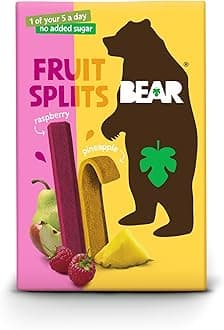 BEAR Splits Raspberry & Pineapple 5x20g