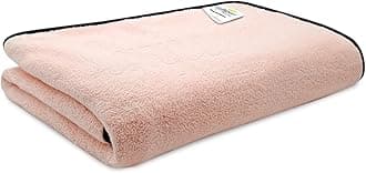 SOFTSPUN Microfiber Bath Towel 1 pc Light Pink! Ultra Absorbent Super Soft & Comfortable Quick Drying for Men & Women Daily Use for Unisex.