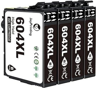 604XL Ink Cartridges for Epson 604 604xl Ink 4 pack