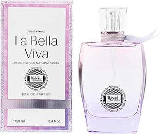 Hybrid & Company Women La Bella Viva Pour Femme Eau De Parfum Vaporisateur Natural Spray 3.4 Fl Oz