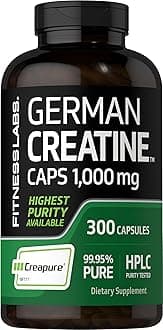 Creapure German Creatine 1000 Mg, 300 Capsules (94-120)
