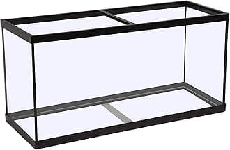 Glass Aquarium 55 Gallons, Rectangular Fish Tank (NV52018)
