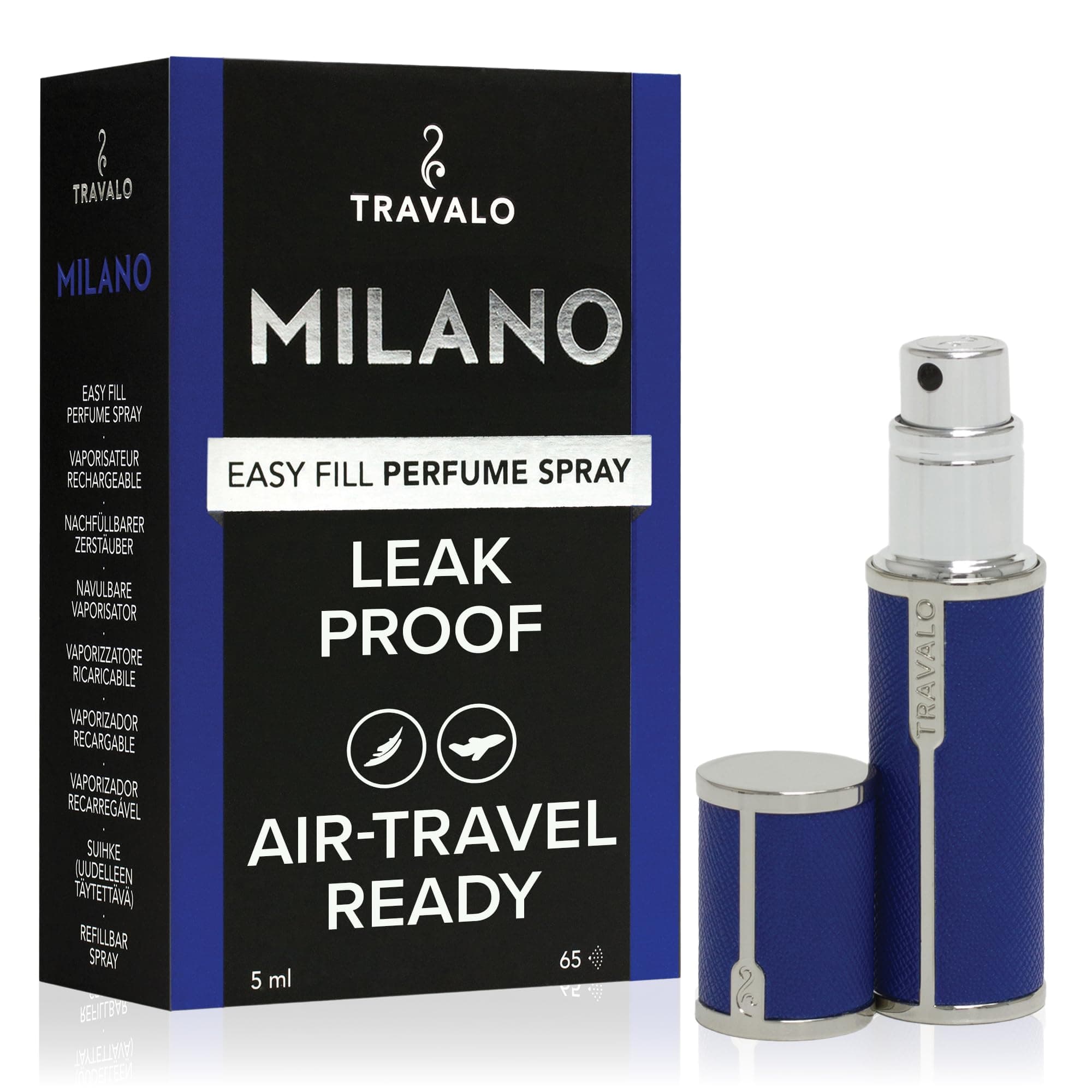 Milano HD Deluxe Pocket Atomiser Blue
