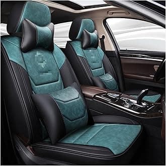 Car Seat Cover Car Leather Seat Protector Covers For Jaguar For XF For F-pace For XJ For XE For F-type For XK For E-pace Seat Covers Auto Interior Accessories (Color : BLUE, Size : Deluxe Edition)
