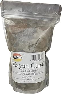 govinda - Mayan Copal (Gold-Black) Incense Resin 1 lb (Standard Version)