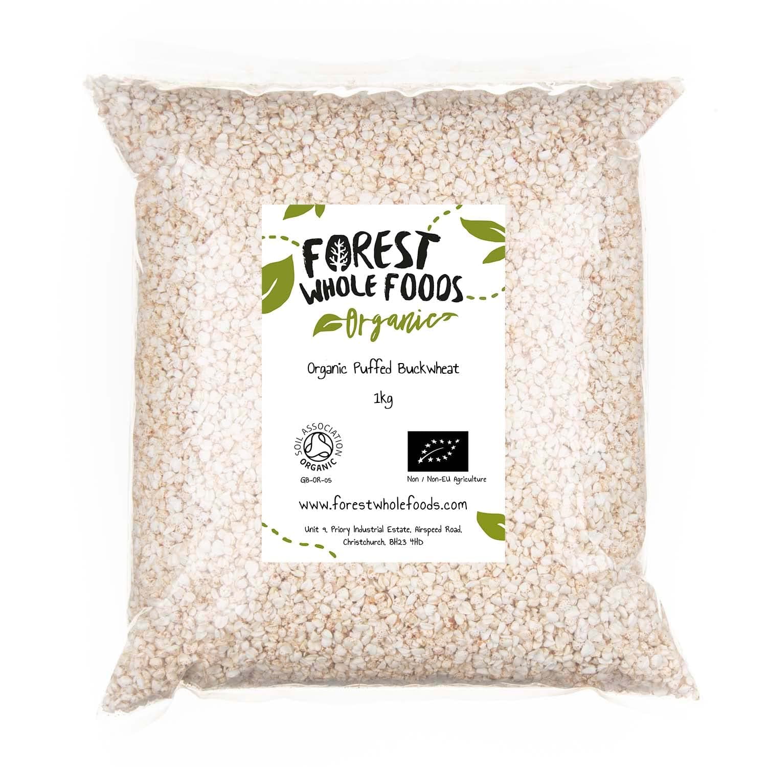 Forest Whole Foods - Organic Puffed Buckwheat (1kg)