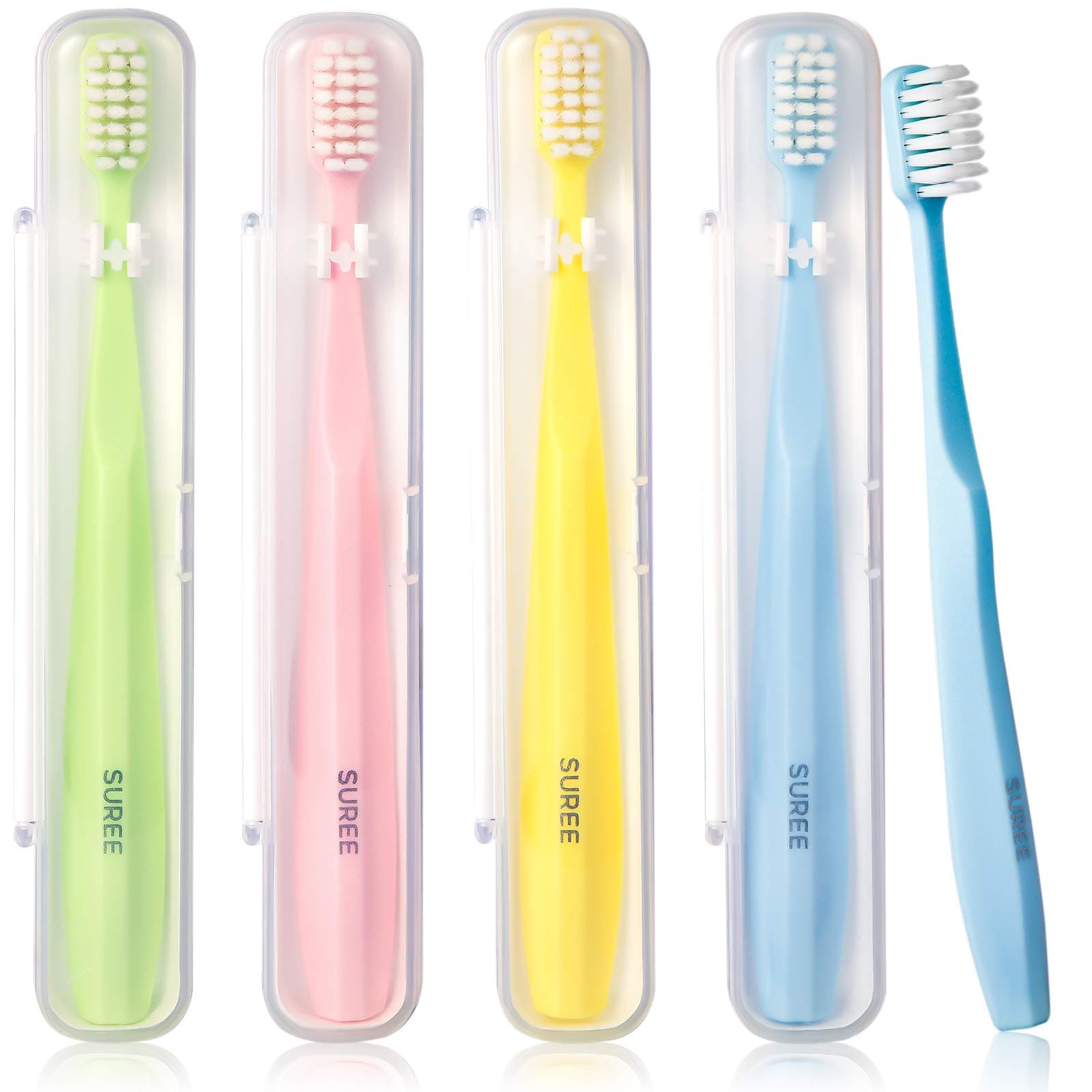 Extra Soft Toothbrush with Travel Case