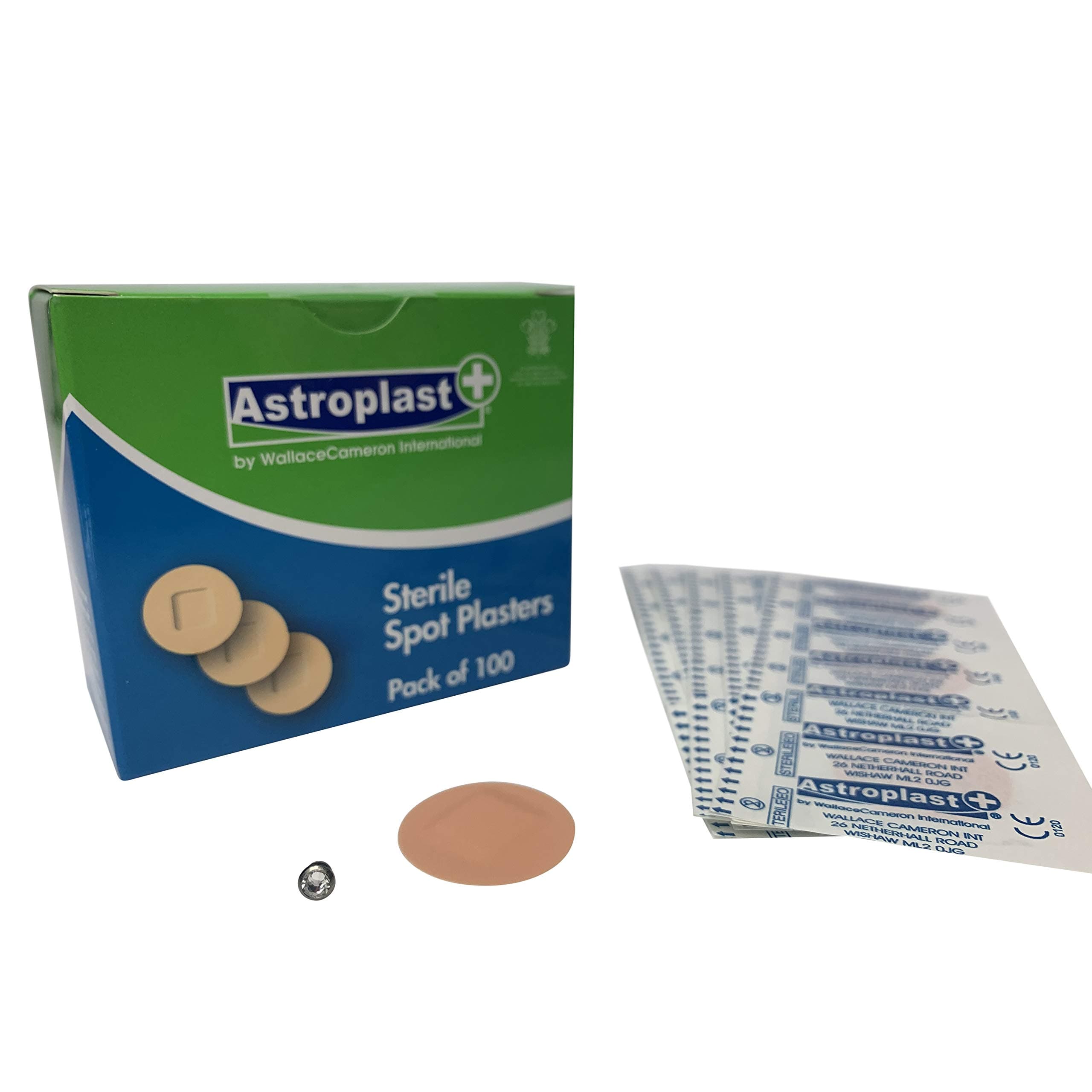 100x Dermal Piercing Healing Plasters