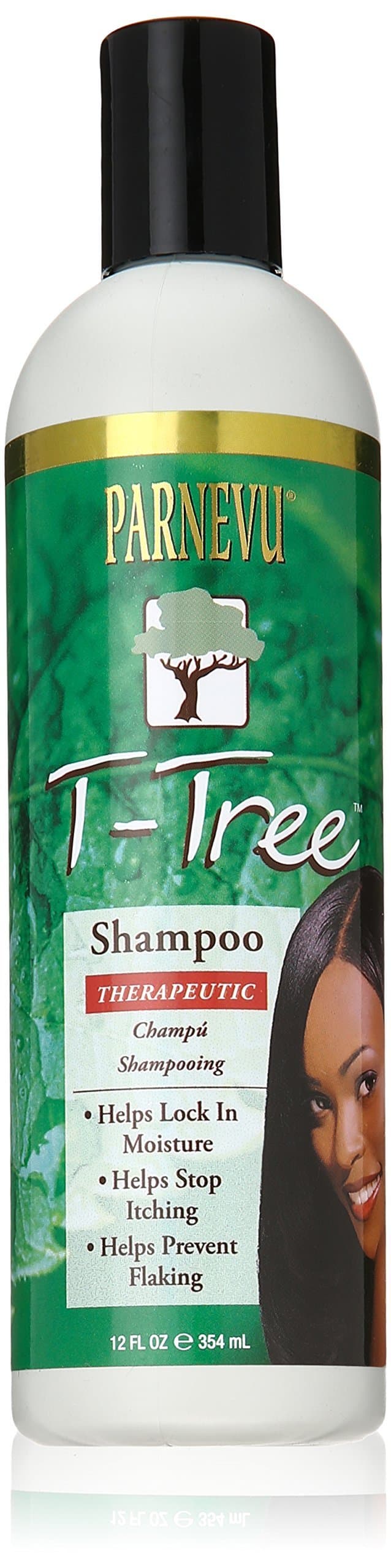 Parnevu T-Tree Therapeutic Shampoo, 12 Ounce
