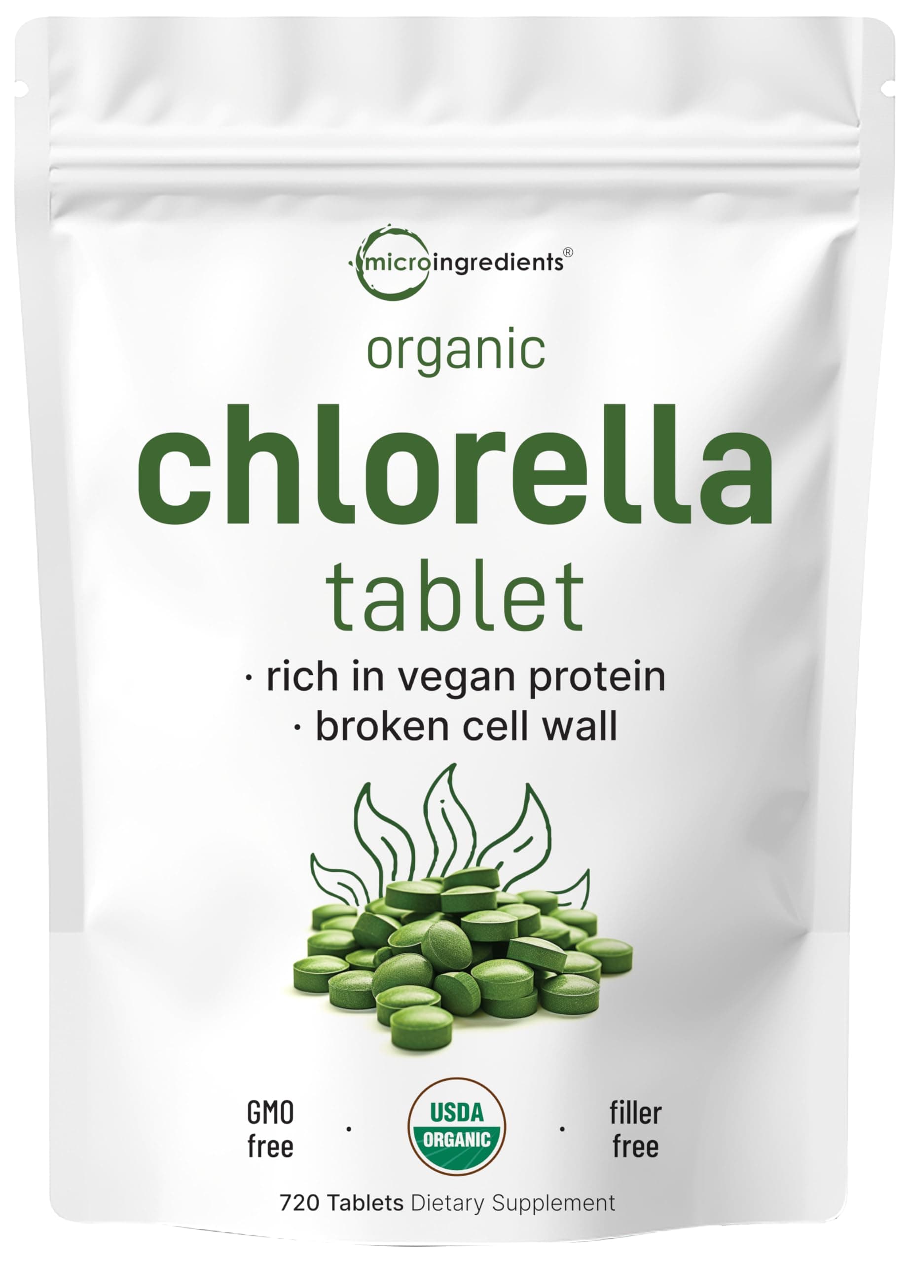 Organic Chlorella Tablets