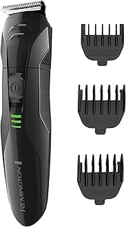 PG6015A Rechargeable Stubble and Beard Trimmer, Black