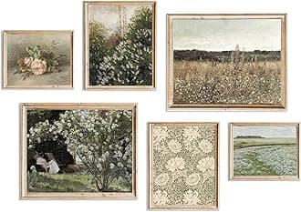 Vintage Wall Art Floral Wall Decor