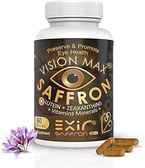 Eye Care Supplement - Advanced Vision Vitamin Formula, 60 Capsules