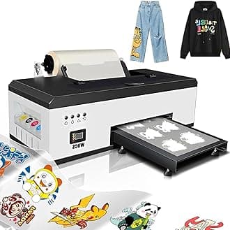DTF Printer,A3 DTF Printer Transfer Printing Machine,T-Shirt Direct to Film Printer,Automatic White Ink Agitation and Timed Circulation,for DIY Printing, Direct to Film Printer