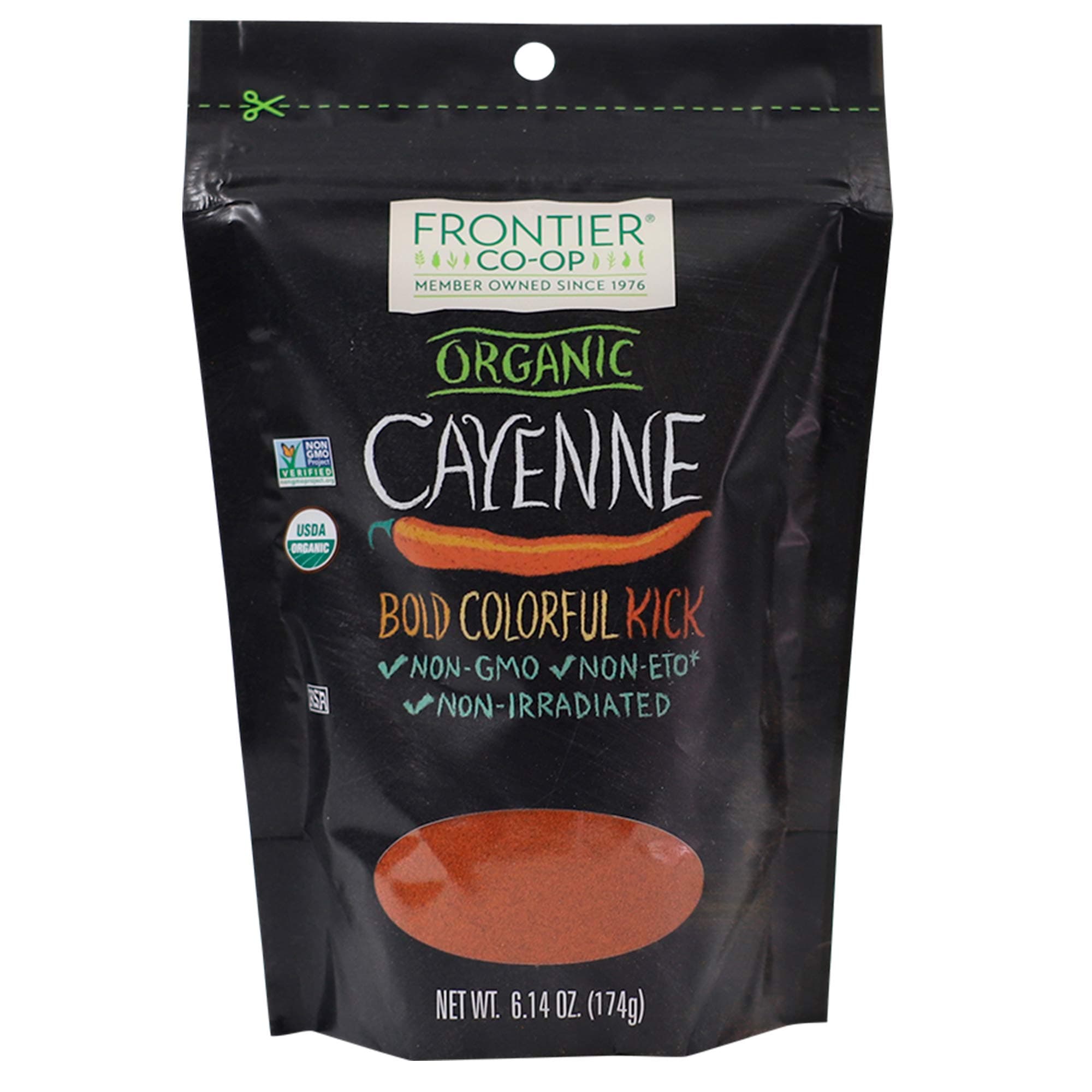 Organic Ground Cayenne Pepper 6.14oz
