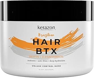 Kerazon Hair Botox Treatment provides smoothing, deep hydration, nutrition, shine, softness, volume control and hair smoothness with 0% of Formaldehyde! For all types of hair