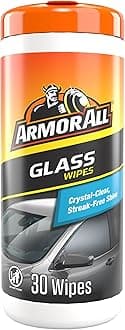Car Glass Wipes, Auto Glass Cleaner for Film and Grime, 30 Count
