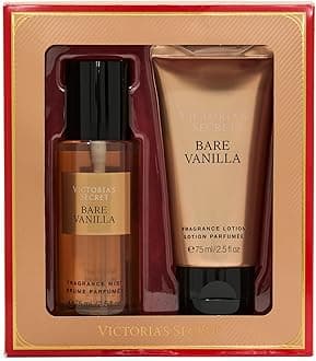 Bare Vanilla Mini Fragrance Duo Gift Set, Notes of Soft Cashmere