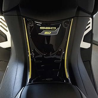Labelbike 3D sticker front footrest compatible with Yamaha Tmax 560 20Th Anniversary