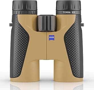 ZEISS Terra ED Binoculars 8x32 Waterproof, and Fast Focusing with Coated Glass for Optimal Clarity in All Weather Conditions for Bird Watching, Hunting, Sightseeing, Grey