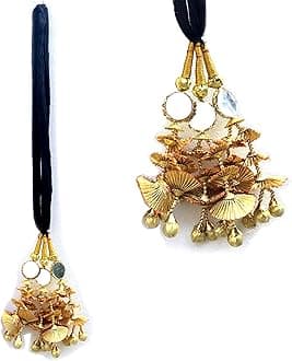 Multicolour Paranda Parandi Hair Accessory Braid Tassles for Womens & girl