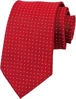 Men's Classic Solid Color Ties Soft Business Casual Attire Suit Neckties