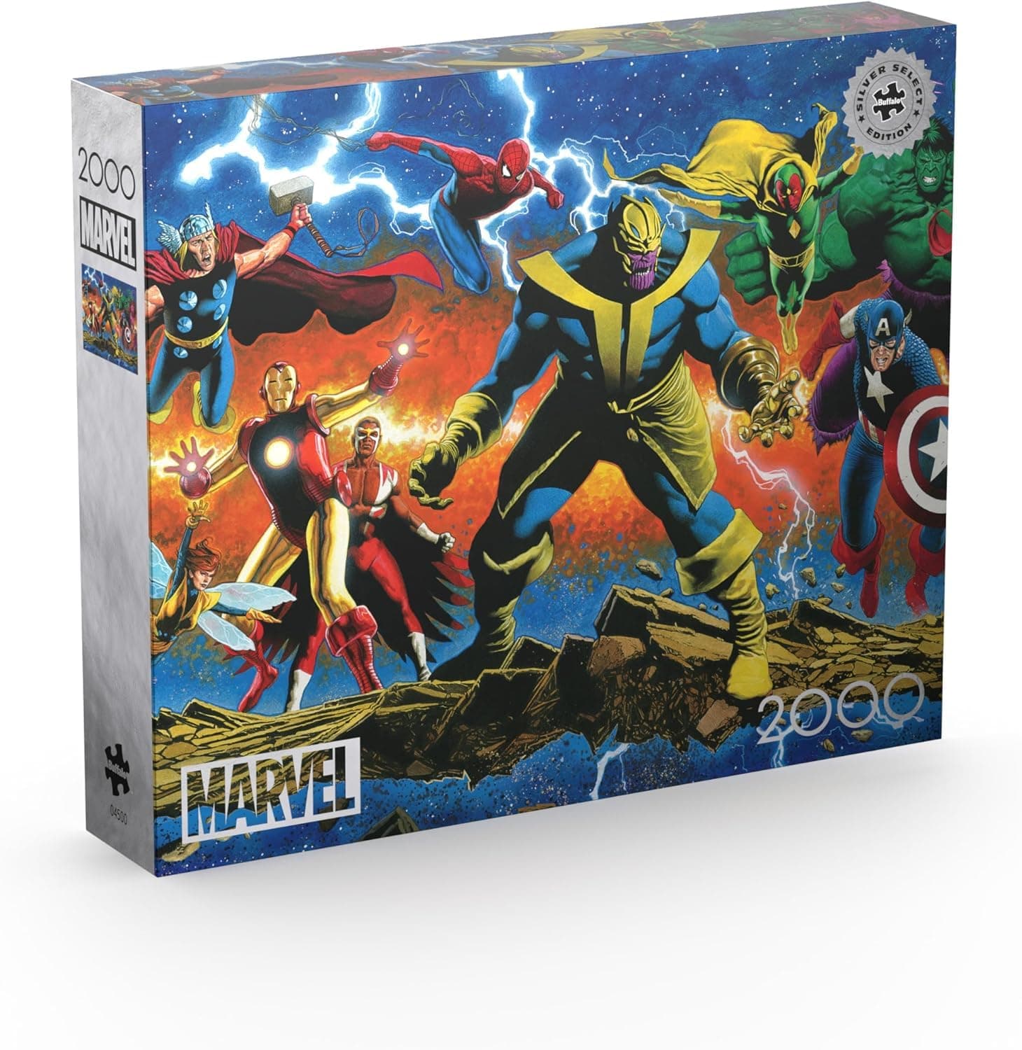 Buffalo Games - Silver Select - Marvel - Thanos Legacy #1-2000 Piece Jigsaw Puzzle for Adults -Challenging Puzzle Perfect for Game Nights - Finished Size is 38.50 x 26.50