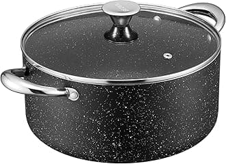 Large 10 Quart Nonstick Stock Pot with Lid, Induction Cooking Pot Soup Pot, Non-toxic and Oven Safe, Perfect for Stews, Soups and All Stovetops, PFOA PFAS Free