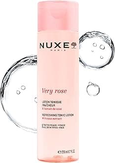Very Rose Refreshing Toning Lotion 200ml - Gentle Face Toner for Sensitive Skin, with Rose Water