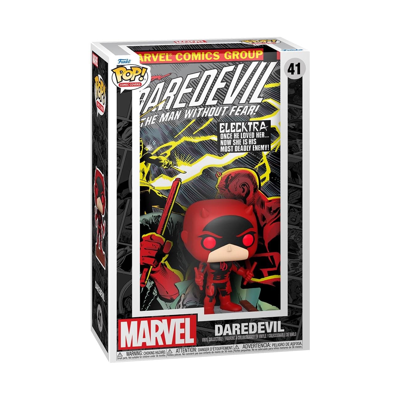 Funko POP Comic Cover: Marvel - Daredevil #168 - Marvel Comics - Collectable Vinyl Figure - Gift Idea - Official Merchandise - for Kids & Adults - Movies Fans - Model Figure for Collectors