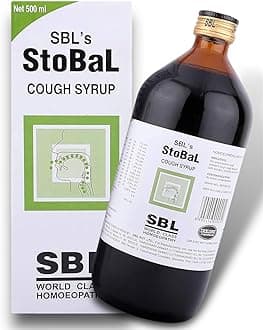 KRIG'S Sbl Stobal Sbl Cough Syrup Homeopathy 500Ml- Super Family Pack