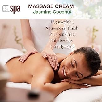 Bio Creative Lab Spa Jasmin Coconut Skin Smoothing Massage Cream, 16 oz