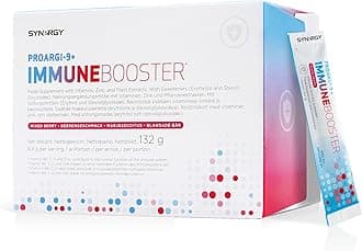 ProArgi-9+ Immune Booster 30 Servings | Vitamin C, D3, B6 Supplement | Immune Support & Antioxidant | Promotes Wellness | Gluten-Free | Berry Flavor | 132g