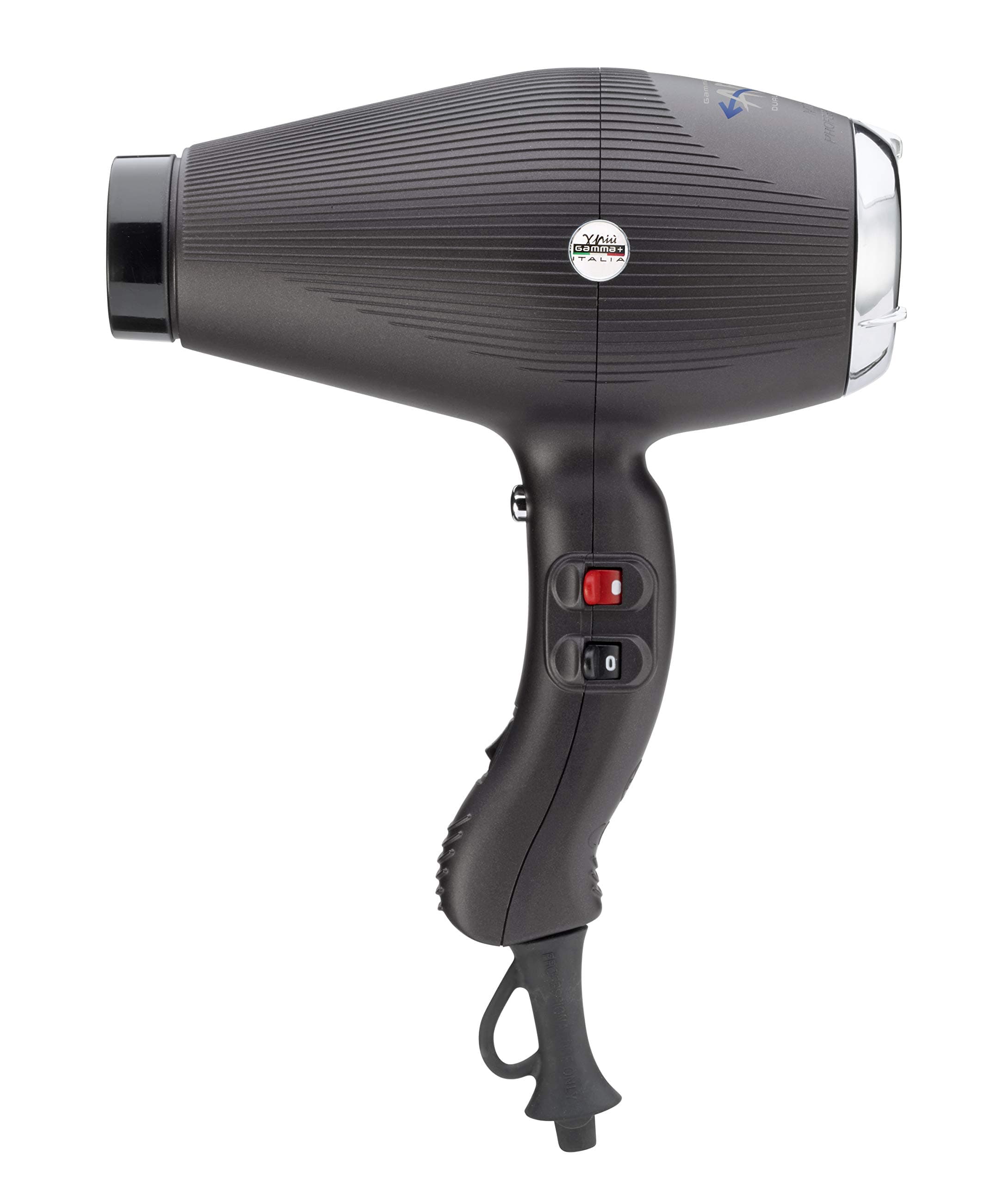 Professional Hair Dryer Dual Aria Ionic, Ionic Generator, Variable Speed, Blow Dryer Lightweight, Low Noise, Salon, Powerful, Ion Technology, Heat Control, Silver Coated Grill, W 1850-2200