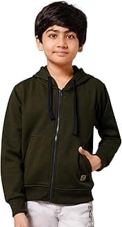 Alan Jones Clothing Boy's Fleece Hooded Sweatshirt