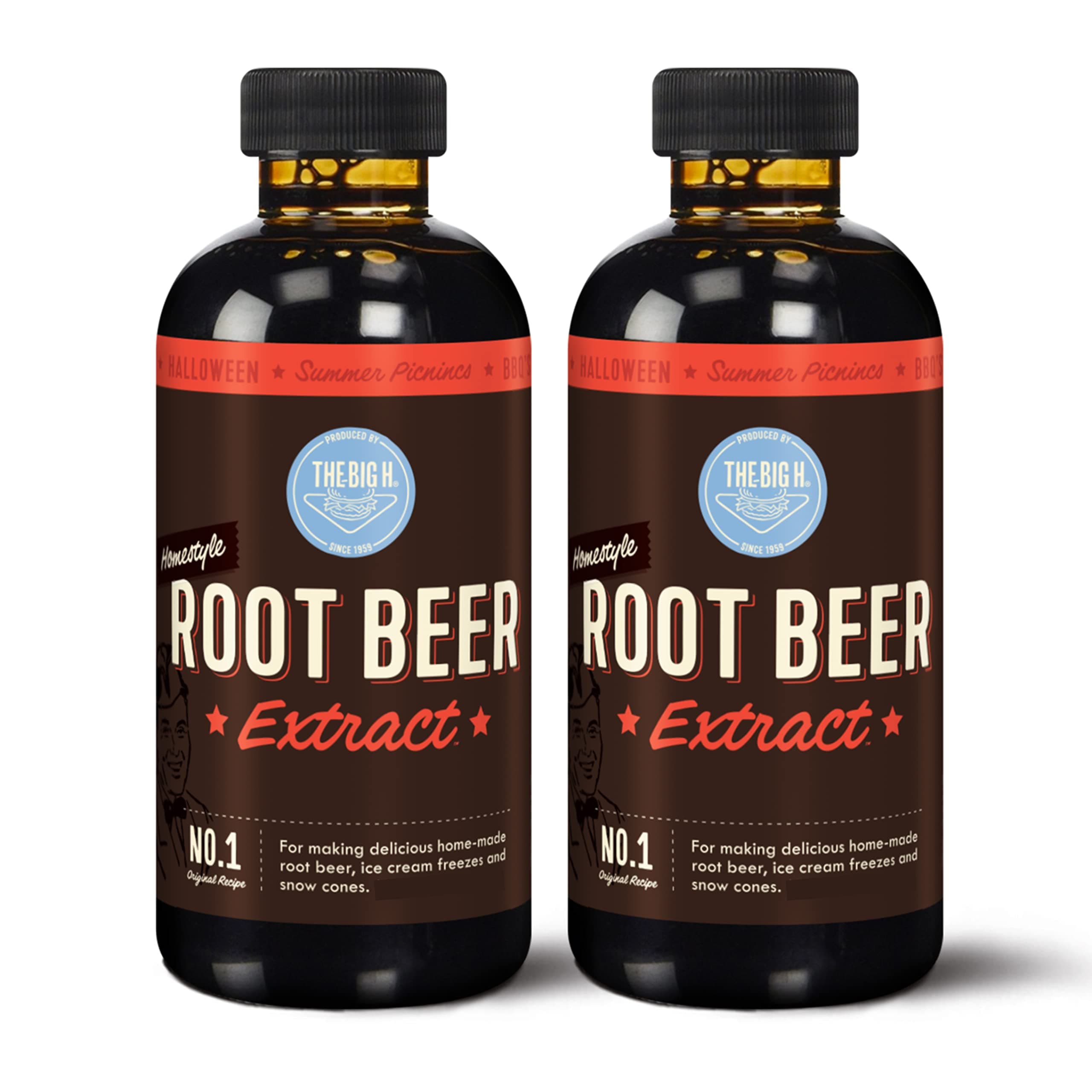 Root Beer Extract, Root Beer Soda and Dessert Syrup, 4 Fl Oz (Pack of 2)