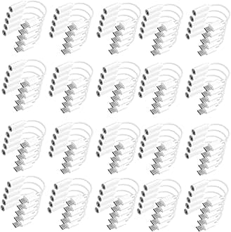 USB C to 3.5mm Headphone Jack Adapter for iPhone17/ iPhone 16/16 Pro/15/15 Pro/Pro Max/Plus, Type C Aux Audio Dongle Cable Cord Compatible with iPad, Samsung Galaxy S23/S23/S22/S21, MacBook（100 Pack）