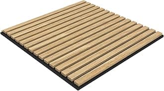Tuda Grass Direct | Acoustic Wall Wood Veneer Panels Tiles Series 1 - Sample - Oak