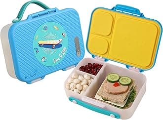 rabitat MUNCHBEE Bento Lunch Box Spunky - 2 Years Brand Warranty | Lunch Box for Kids | Tiffin Box for Kids and School