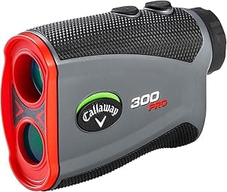 Callaway 350 Pro Slope Laser Golf Rangefinder, Grey/Red