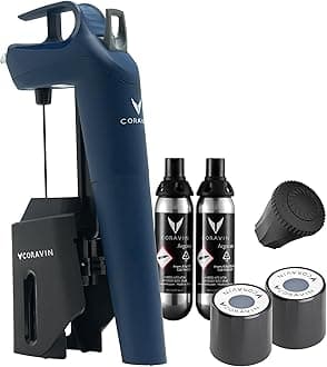Coravin Timeless Three Plus Wine Preservation System - Deep Sea Blue