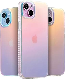 LONLI Hue - for iPhone 15 Plus Case - Iridescent [10FT Drop Protection] - Shockproof Cover with Color Changing Effect | Cute and Unique for Women, Girls and Men (2023)