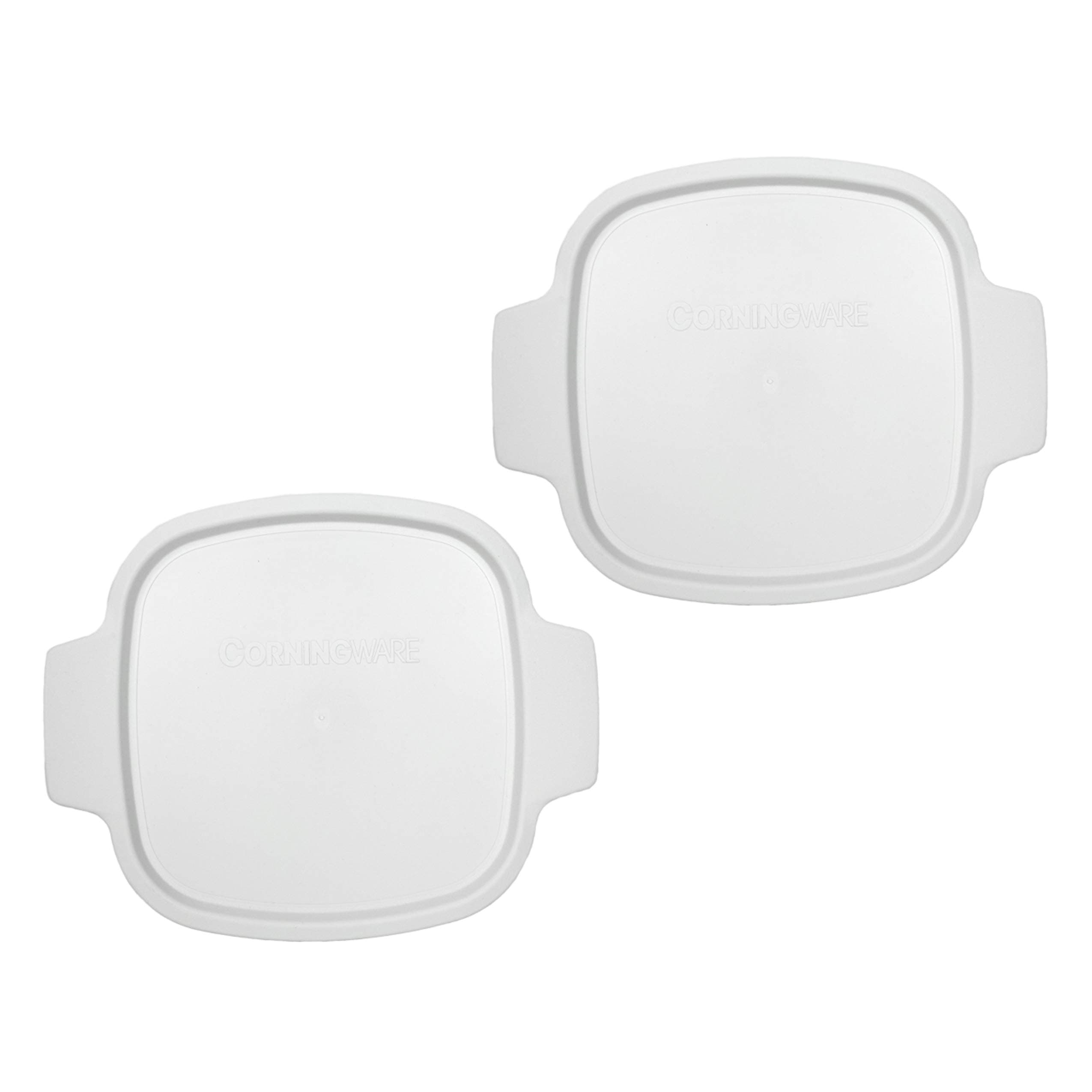 Stovetop A-1-PC 1.5 Quart Square White Plastic Lid - 2 Pack