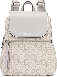 womens Reyna Signature Key Item Flap Backpack Calvin Klein Reyna Signature Key Item Flap Backpack