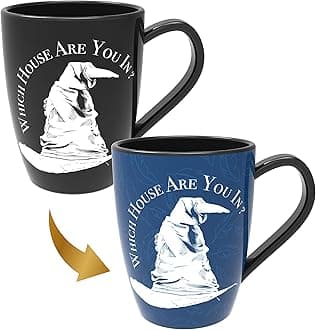 – WOW! STUFF Harry Potter Sorting Hat Mug - Ravenclaw | Heat Reveals Your Hidden Hogwarts House | Pour in Your Hot Drink to See Your House | Official Licensed Mug