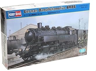 Hobbyboss 82914" German Dampflokomotive BR86 Plastic Model Kit, 1:72 Scale