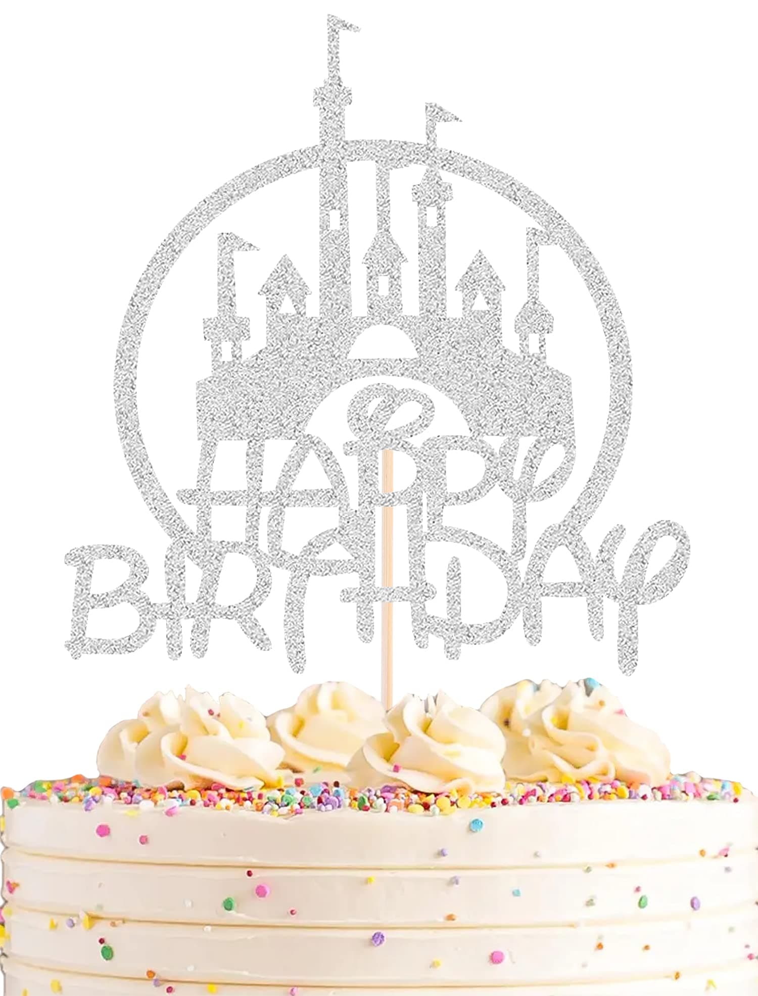 Castle Birthday Cake Toppe