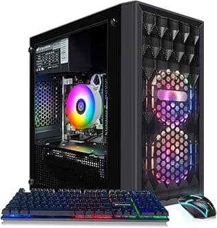 STGAubron Gaming PC Computer Desktop, Radeon RX 590 8G, Intel Core I7 8th up ...