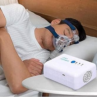 Volu Cpap Cleaner And Sanitizer, Portable Mini CPAP Cleaning Machine Ozone Ventilator Sterilizer Air Tubes Clean For Cpap Machine, Tube, Mask,Hilarious123