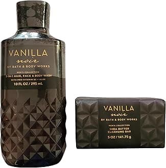 Bath & Body Works Vanilla Noir 3-in-1 Hair, Face & Body Wash and Bar Soap